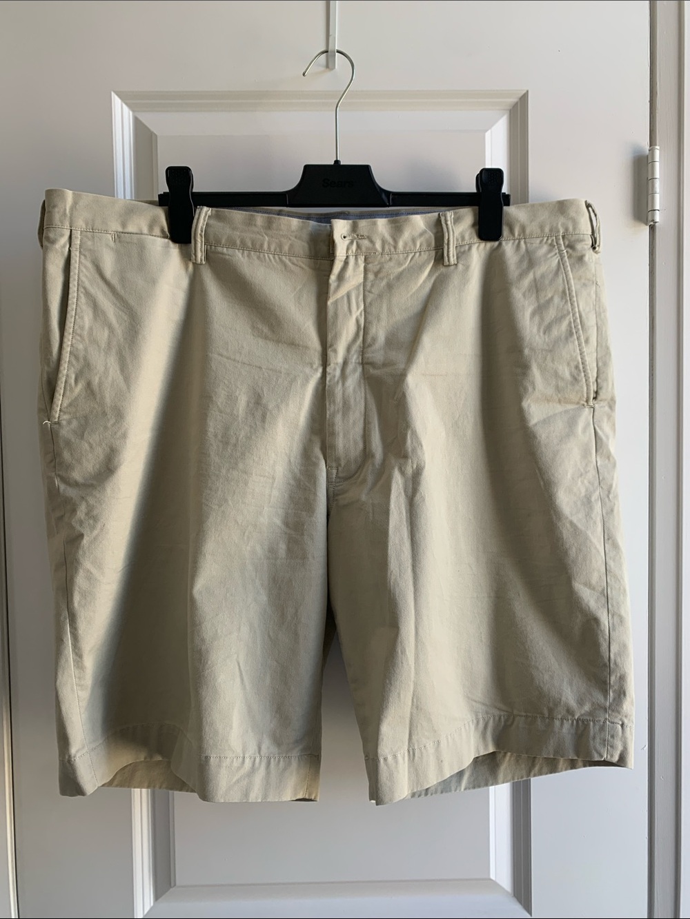 Polo by Ralph Lauren Light Tan Flat-Front Men's Shorts